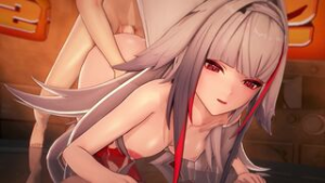 ?Redgectx?2025.11 White hair Ver - zenless zone zero animation on Crohasit